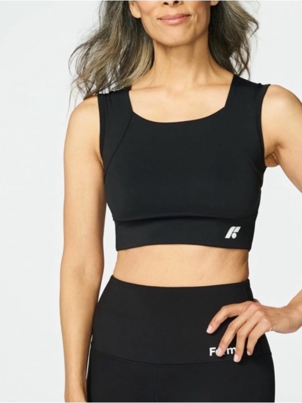 Forme posture correcting revive bra black
